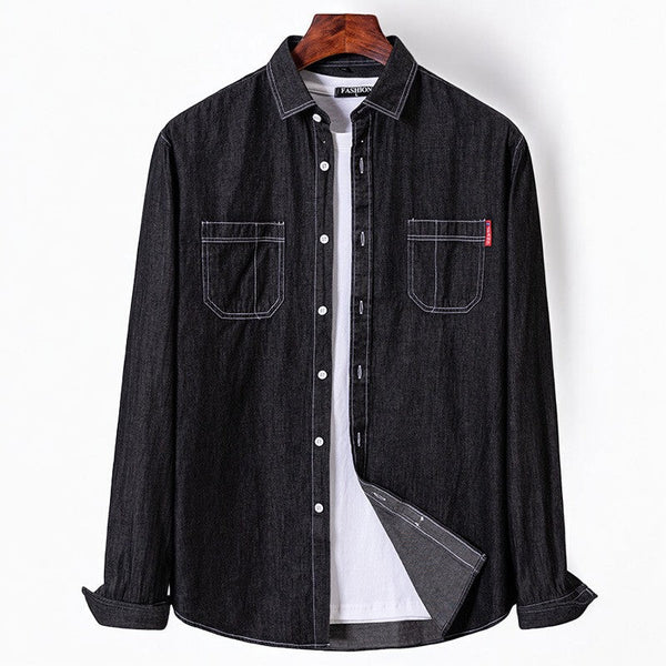 Hemd Herren Regular Fit Casual Langarm