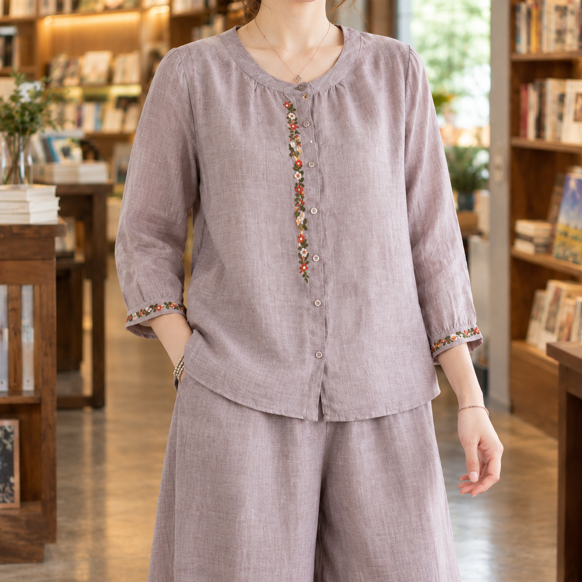 Zweiteiler Damen Relaxed Fit Freizeit & Wochenende