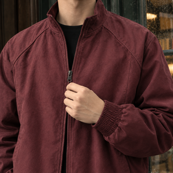 Pilotjacke Herren Relaxed Fit Freizeit