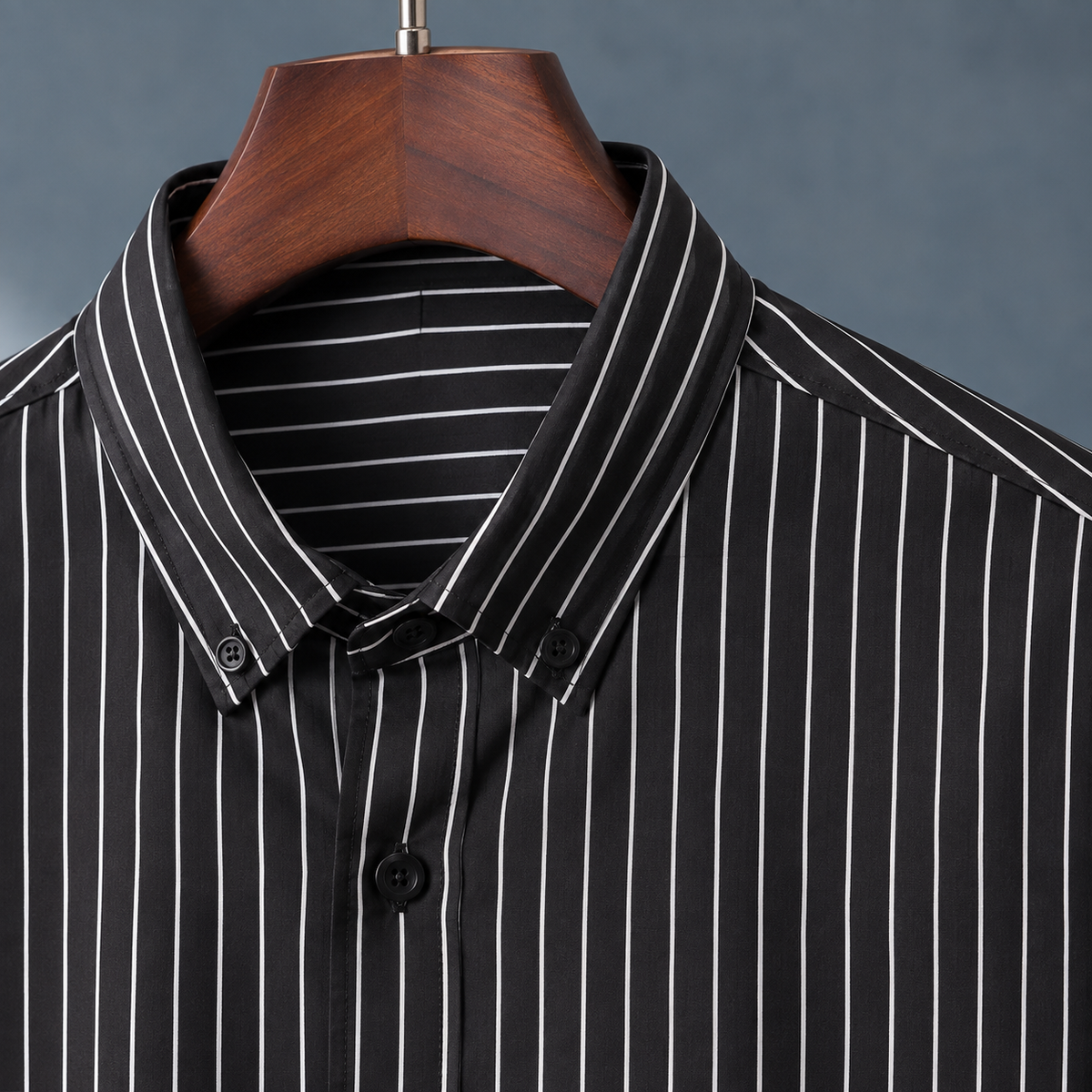 Hemd Herren Slim Fit Business Gestreift