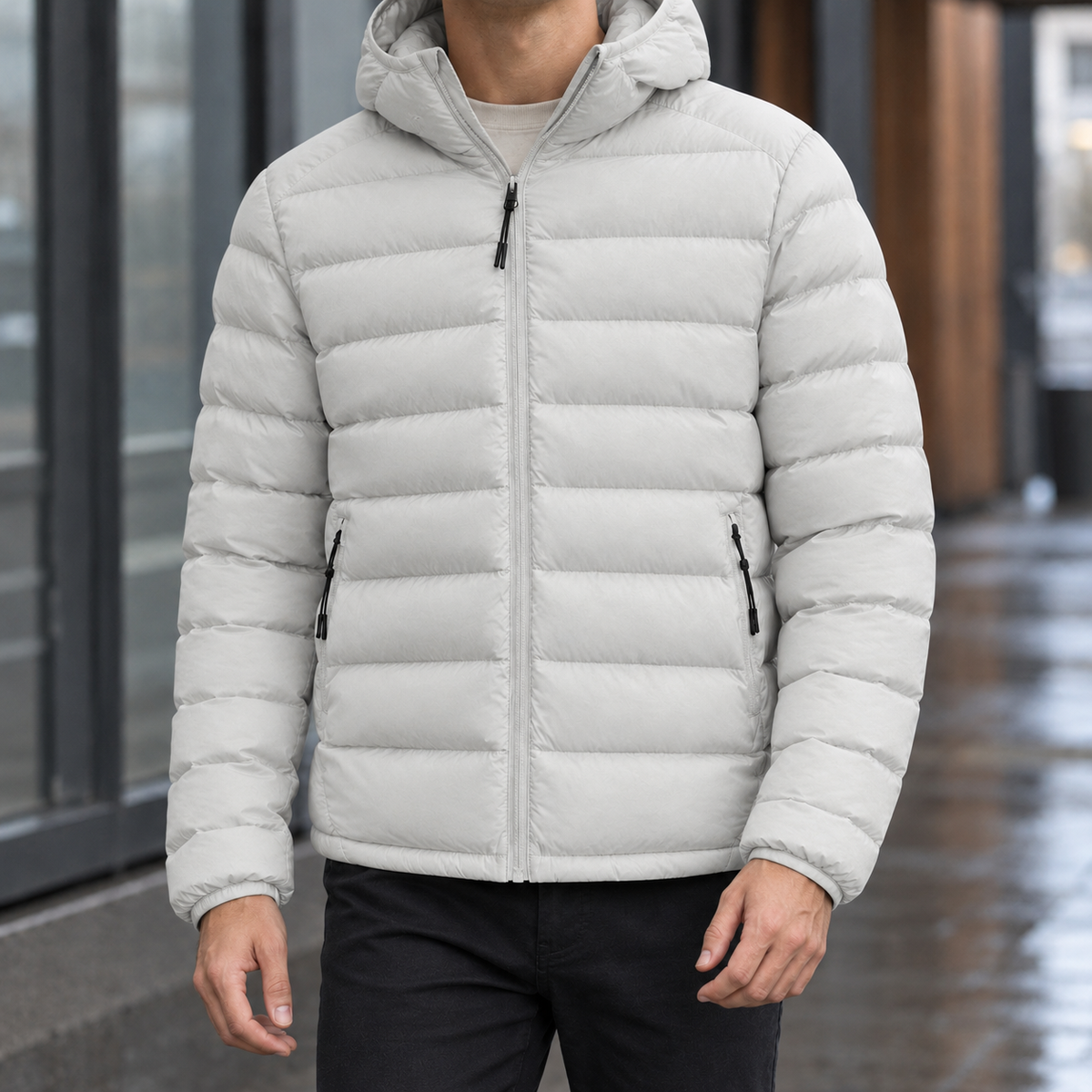 Pufferjacke Damen Regular Fit Winter Freizeit