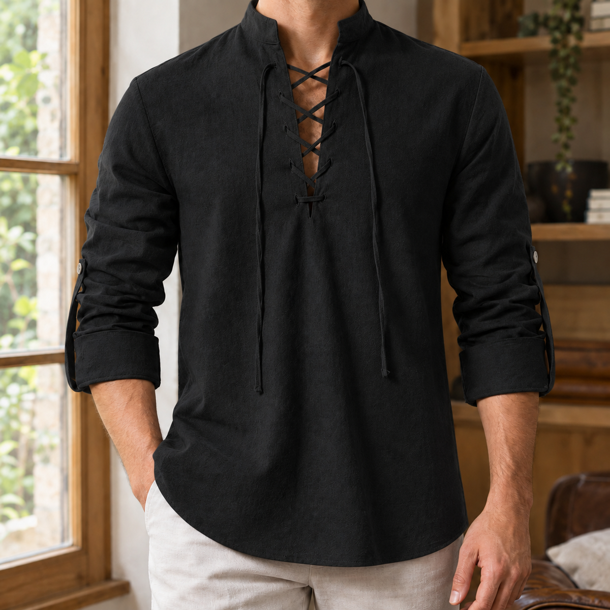 Hemd Herren Relaxed Fit Freizeit & Urlaub