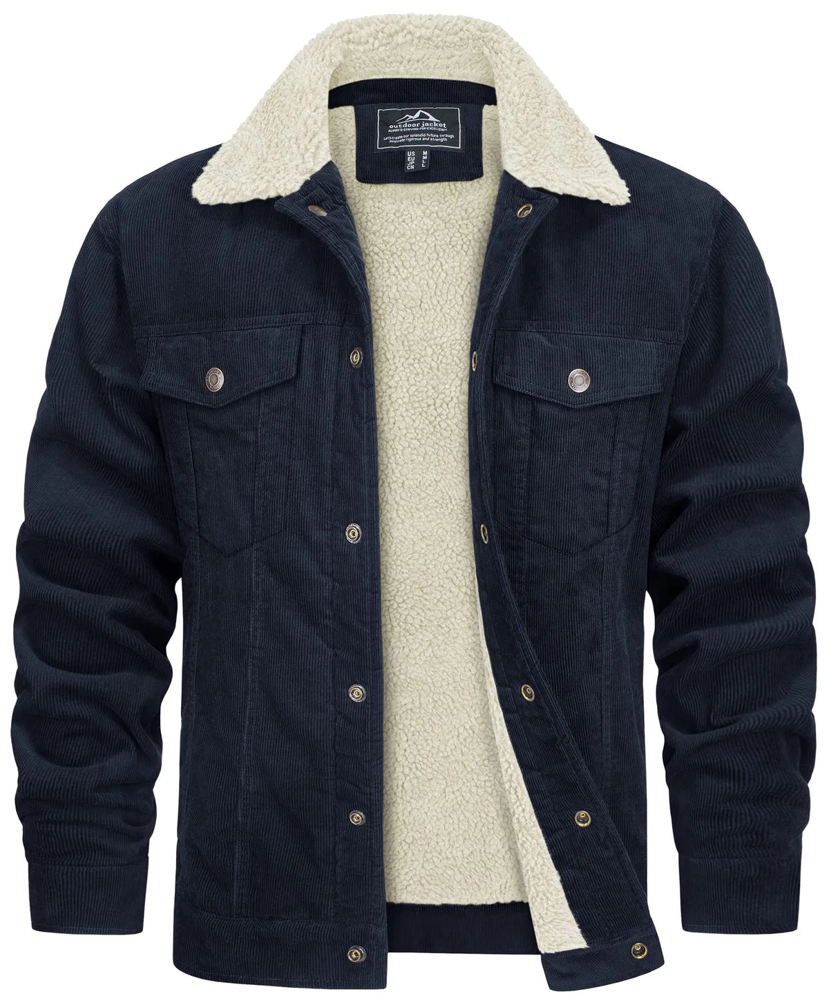 Manfred I Winterjacke Herren Regular Fit Freizeit Outdoor