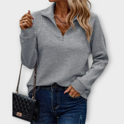 Olivia | Halbzip Sweatshirt