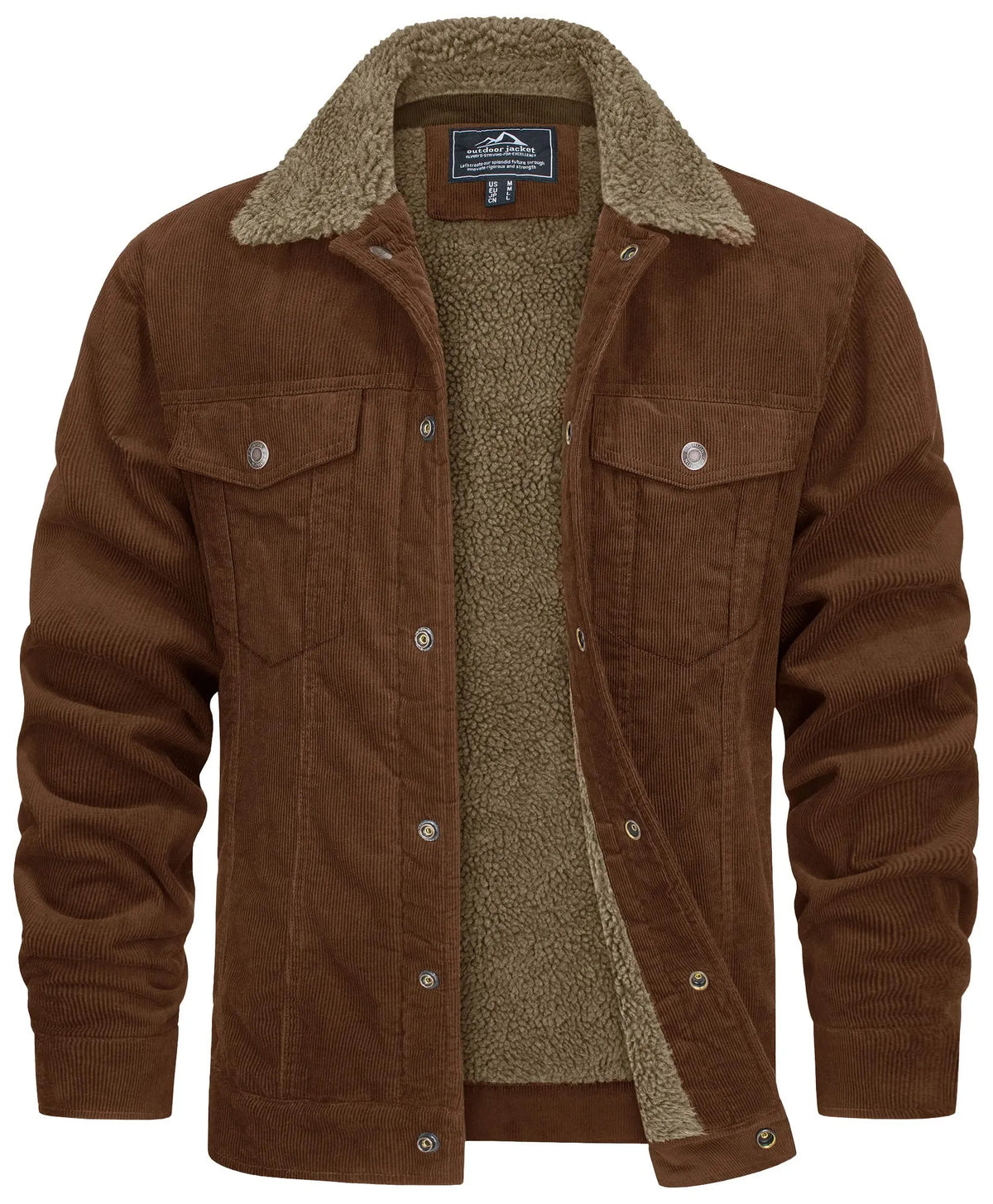 Manfred I Winterjacke Herren Regular Fit Freizeit Outdoor