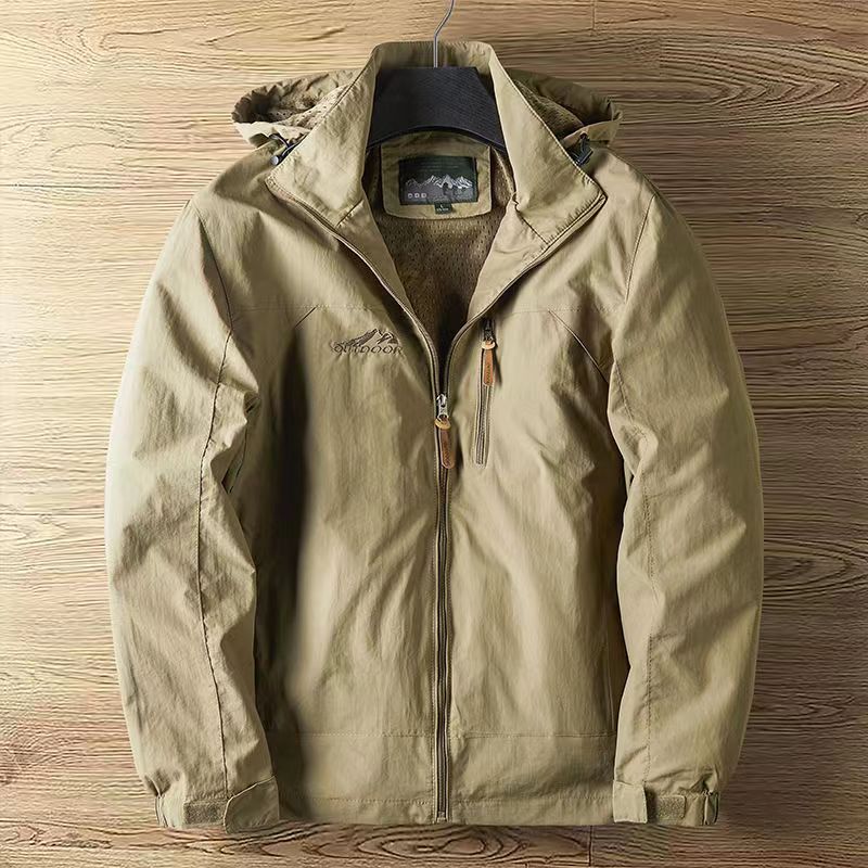 Übergangsjacke Herren Wasserabweisend Outdoor Komfort