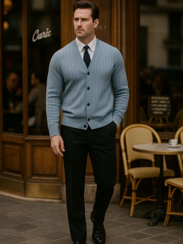 Cross & Crown Knit Casual Cardigan