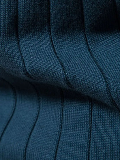 Cross & Crown Jacquard Cardigan Pullover with Zipper