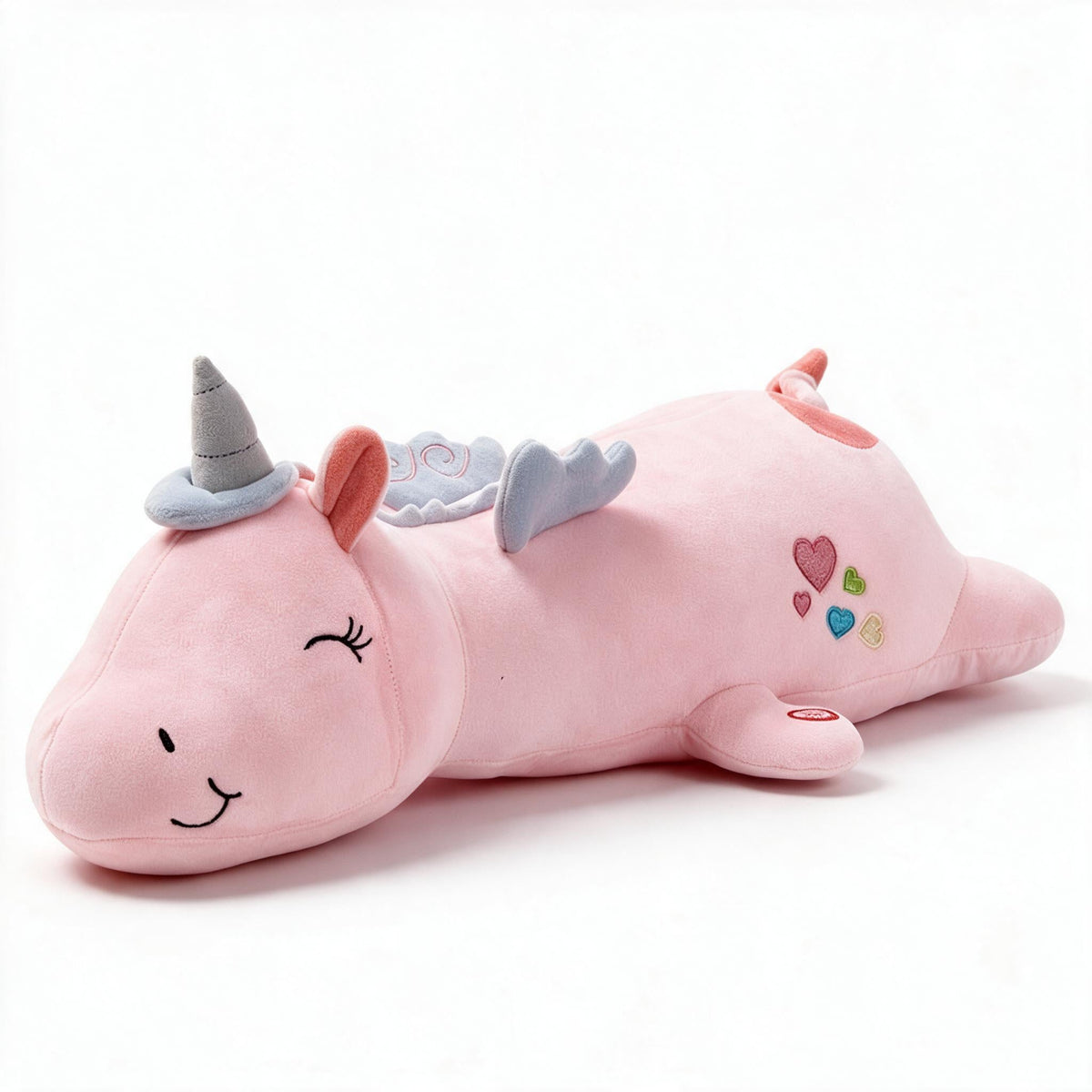 Plüschtier Kinder Leuchtendes Einhorn Farbwechsel LED 60 cm