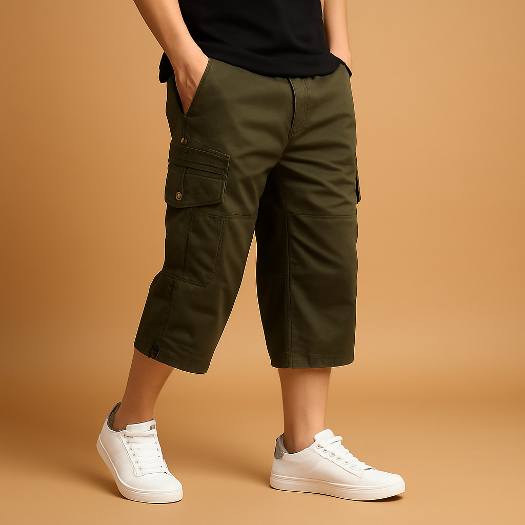 Cargoshorts Herren Lässig Sommer Freizeit