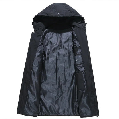 Lange Winterjacke