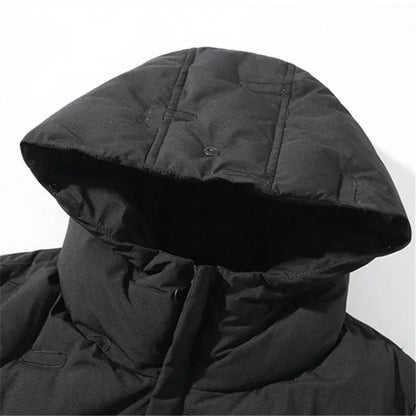 Lange Winterjacke