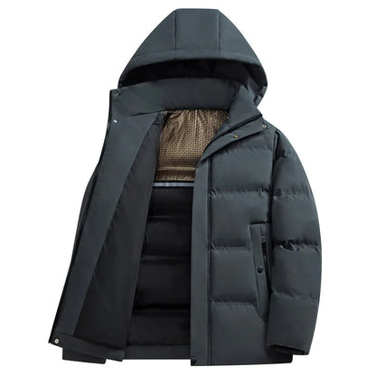 Elegante Fleece-Jacke mit Kapuze