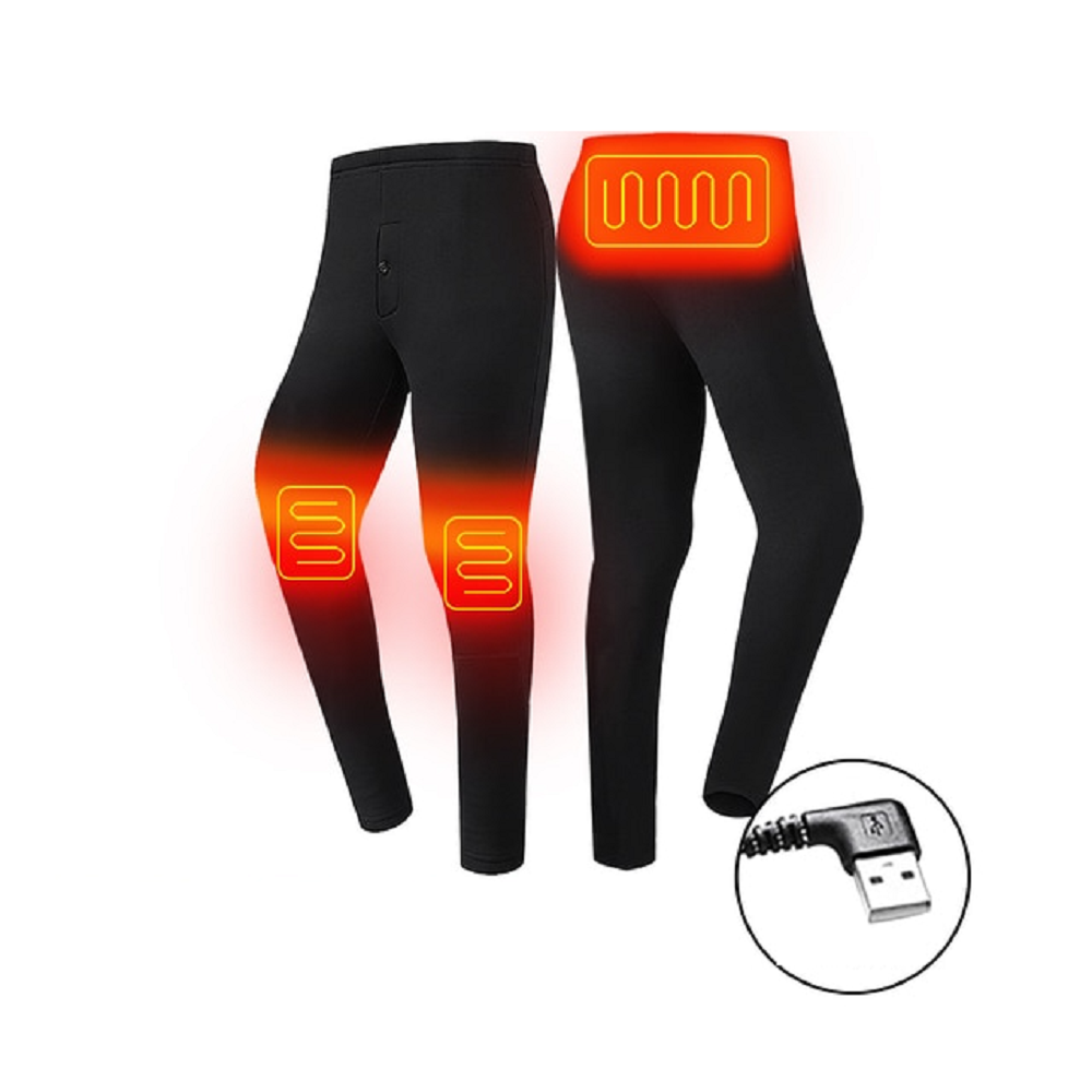 Thermounterwäsche Damen Herren Unisex USB Beheizt Flache Nähte Outdoor Winter