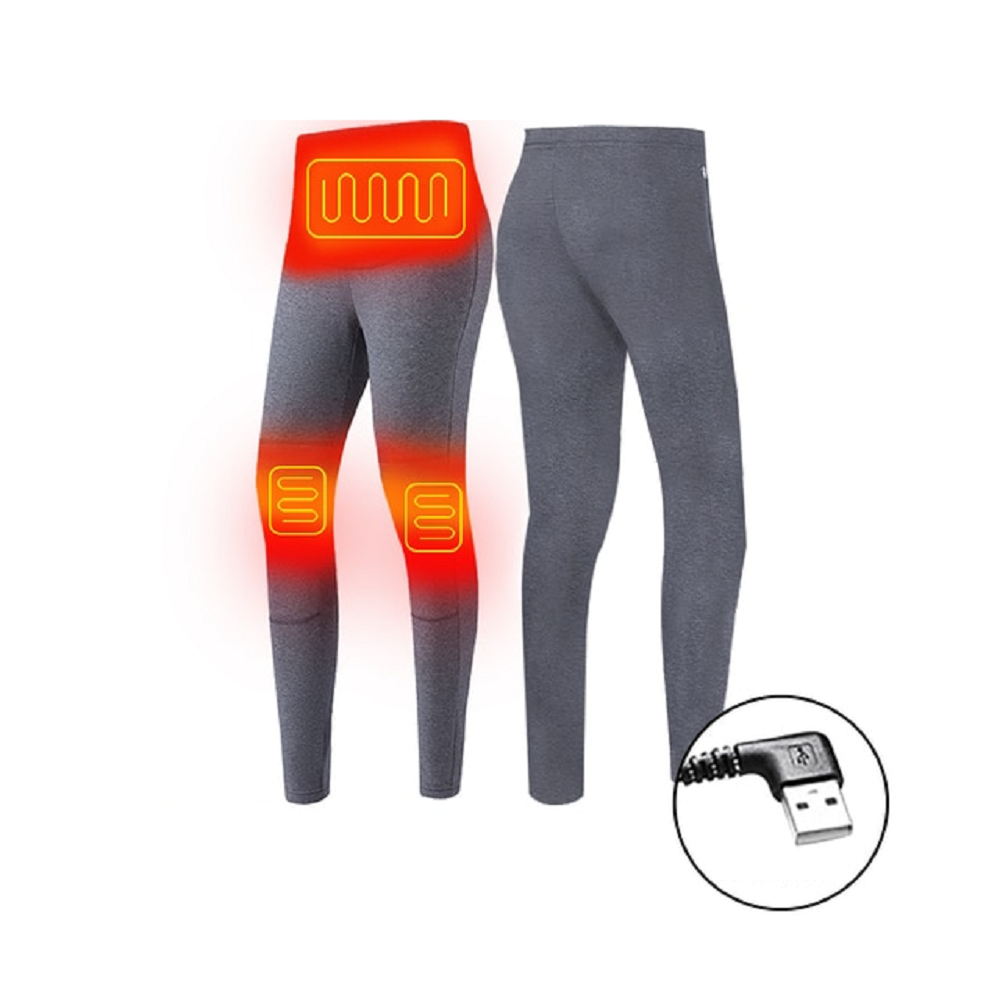 Thermounterwäsche Damen Herren Unisex USB Beheizt Flache Nähte Outdoor Winter