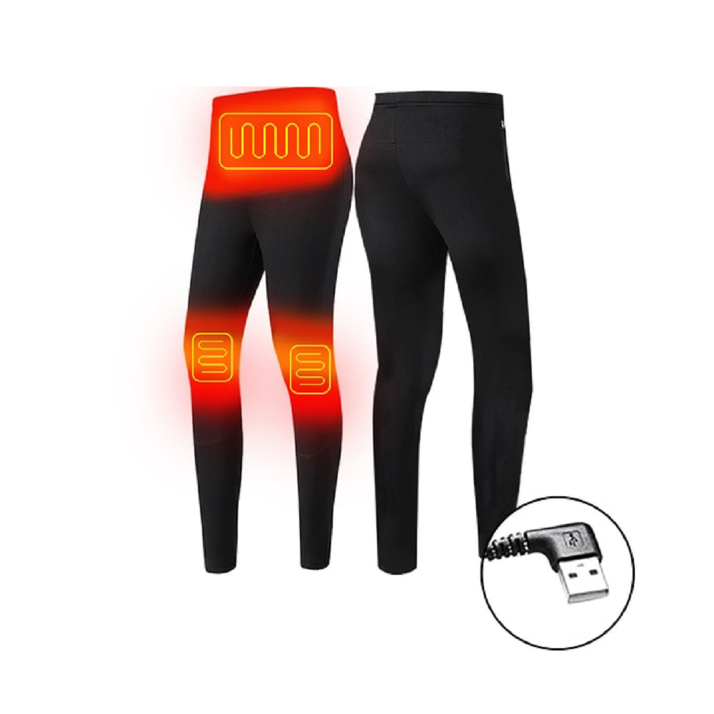 Thermounterwäsche Damen Herren Unisex USB Beheizt Flache Nähte Outdoor Winter