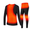 Thermounterwäsche Damen Herren Unisex USB Beheizt Flache Nähte Outdoor Winter