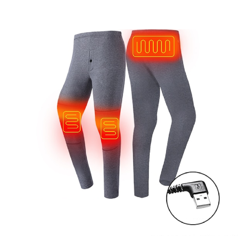 Thermounterwäsche Damen Herren Unisex USB Beheizt Flache Nähte Outdoor Winter