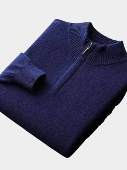 Cross & Crown Merino Half-Zip Pullover