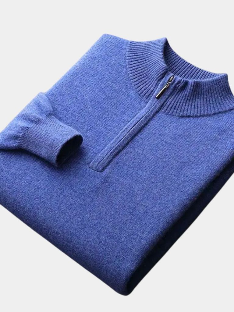 Cross & Crown Merino Half-Zip Pullover
