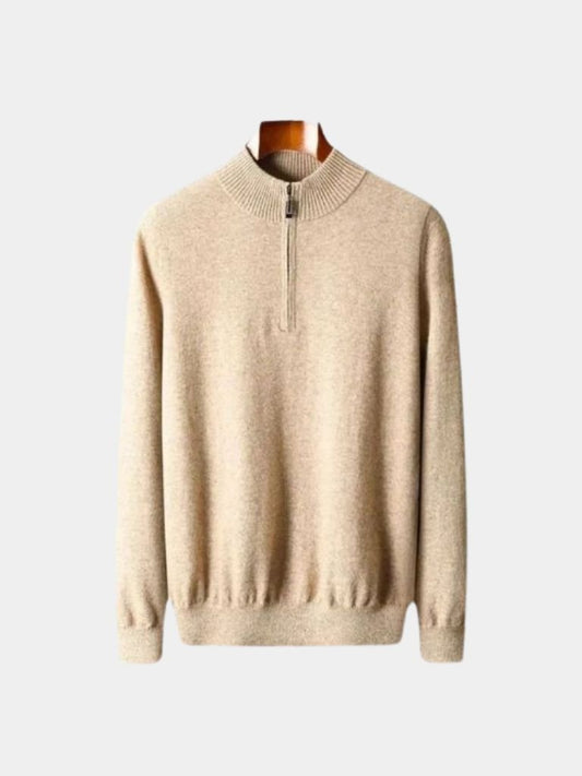 Cross & Crown Merino Half-Zip Pullover