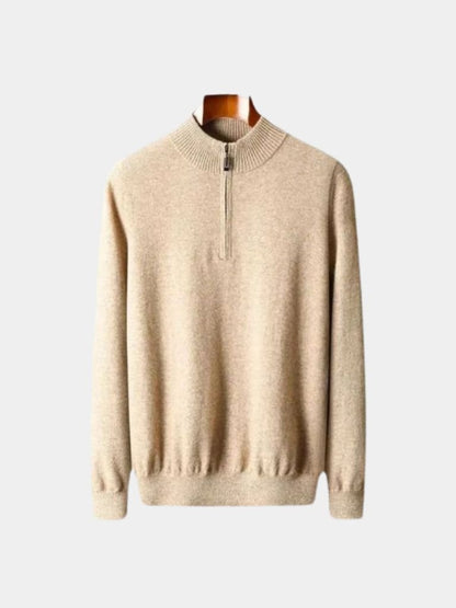 Cross & Crown Merino Half-Zip Pullover
