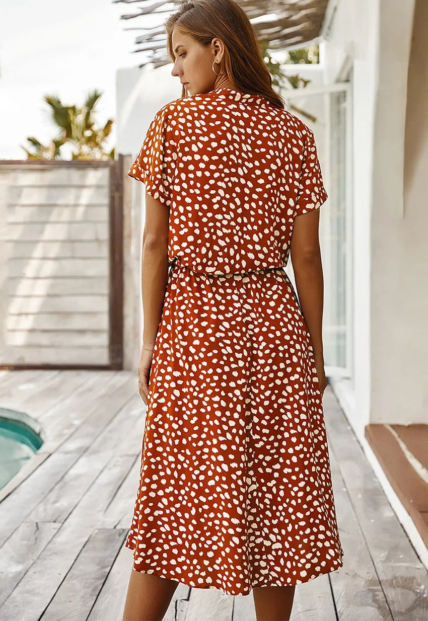 Sommerkleid Damen Leicht Regular Fit Freizeit