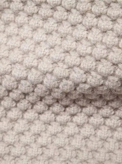 Textured Pullover - Old Money Collection by Cross & Crown