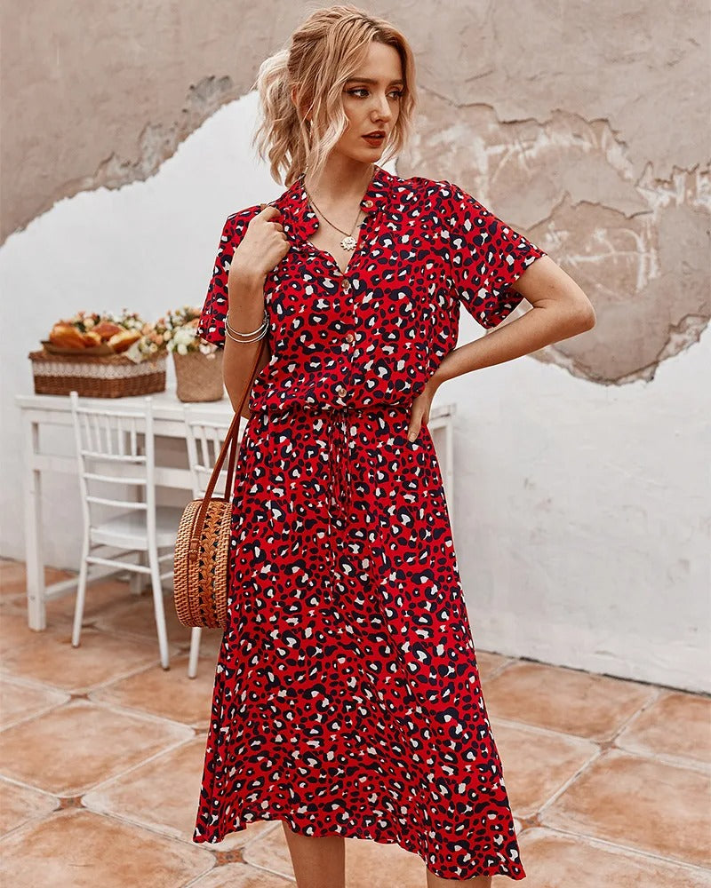 Sommerkleid Damen Leicht Regular Fit Freizeit