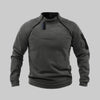 Fleecepullover Herren Windabweisend Outdoor Regular Fit