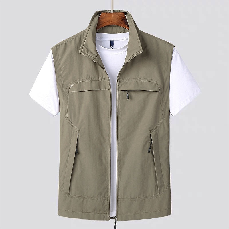 Utilityweste Herren Leicht Outdoor Freizeit
