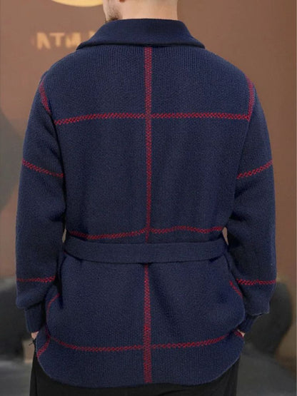 Romantischer Mantel mit Gürtel - Cross & Crown