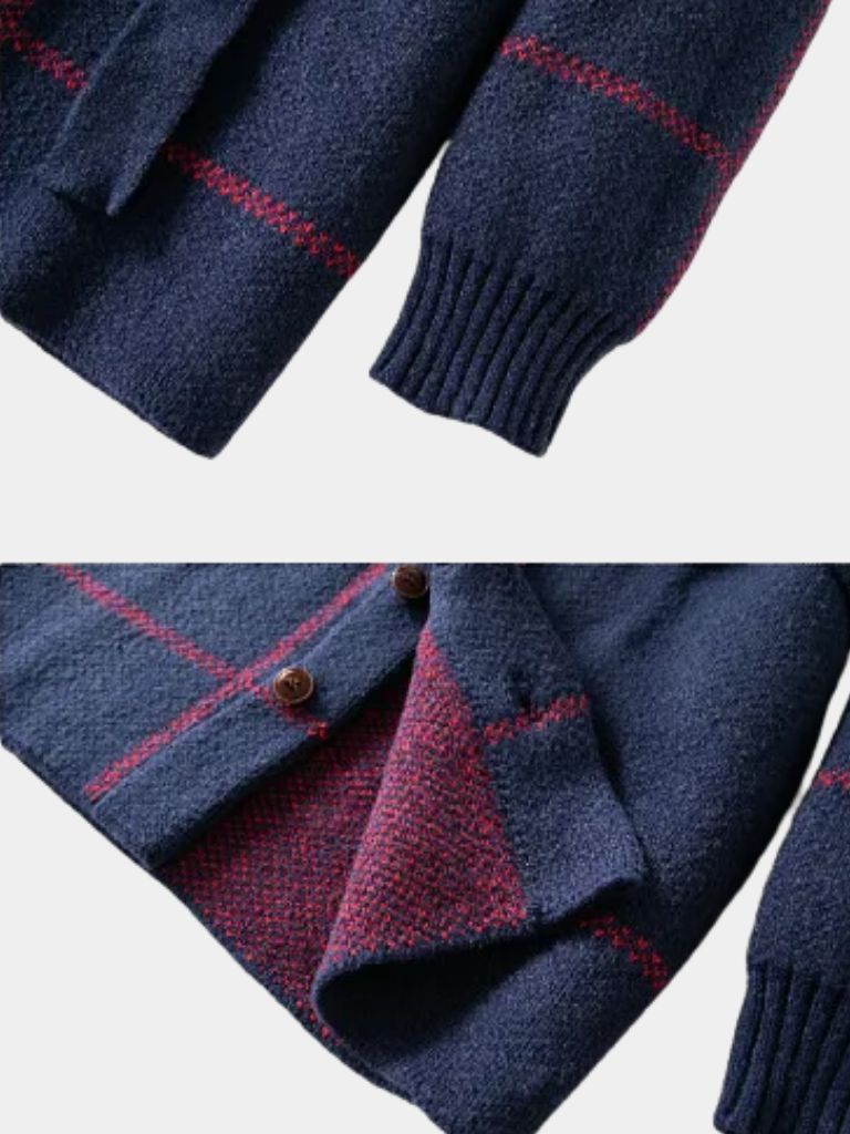 Romantischer Mantel mit Gürtel - Cross & Crown