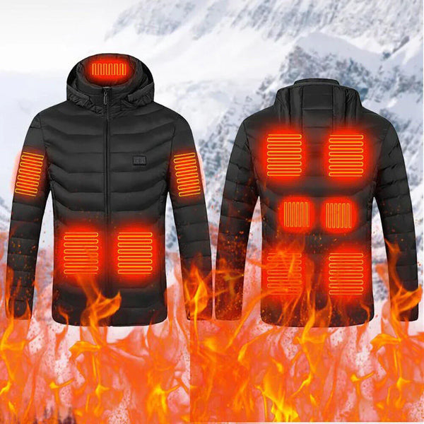 Heizjacke Herren & Damen Unisex Elektrisch Outdoor Winter
