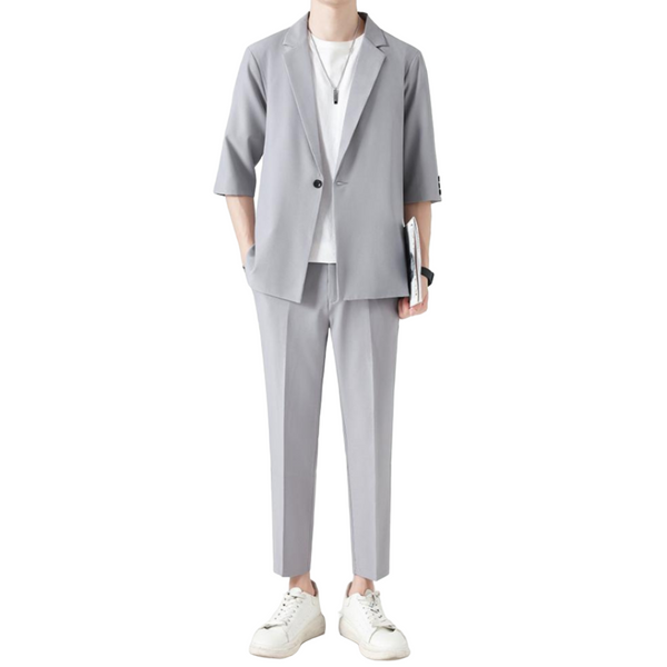 Smart-Casual Set Herren Regular Fit Freizeit