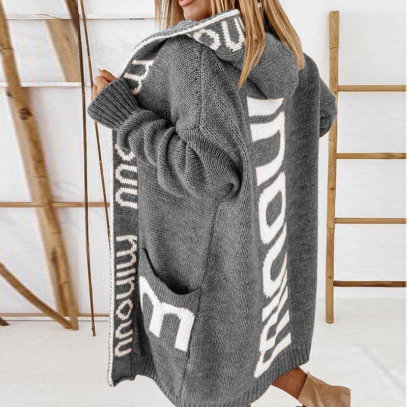 Strickjacke Damen Relaxed Fit Freizeit & Übergangszeit