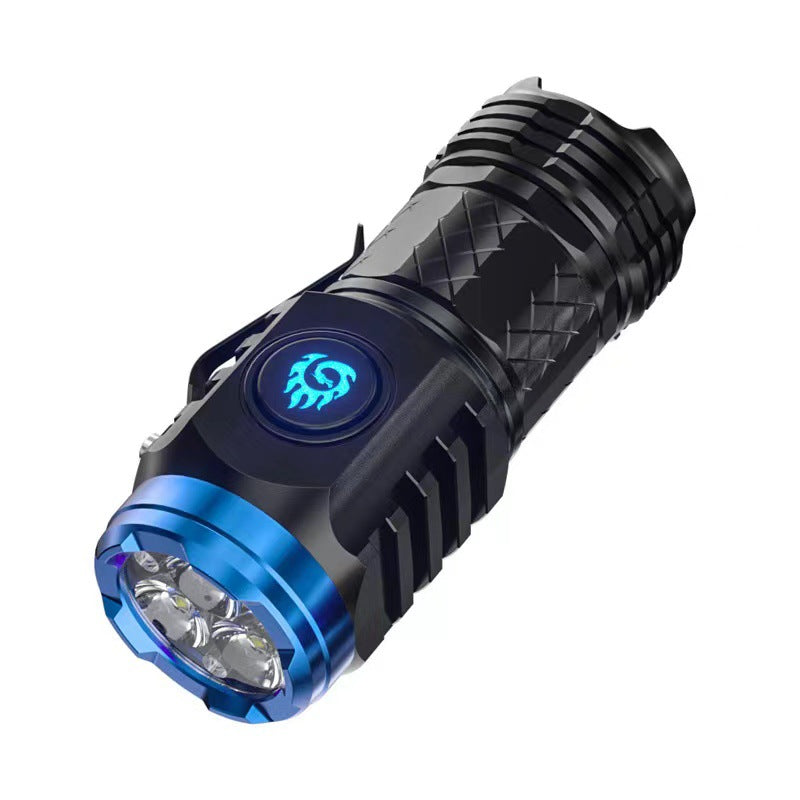 Taschenlampe Unisex Kompakt Superhell Outdoor USB Typ C