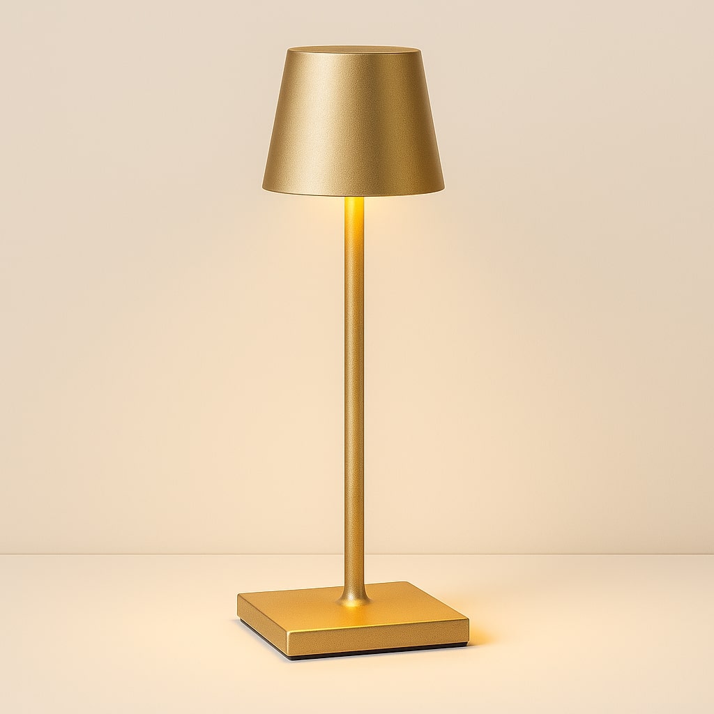 Nachttischlampe Akku Kabellos LED Wiederaufladbar Tischlampe