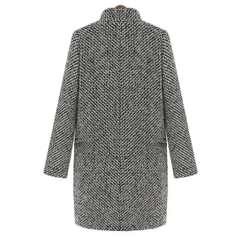 Damen Mantel in Midi-Länge