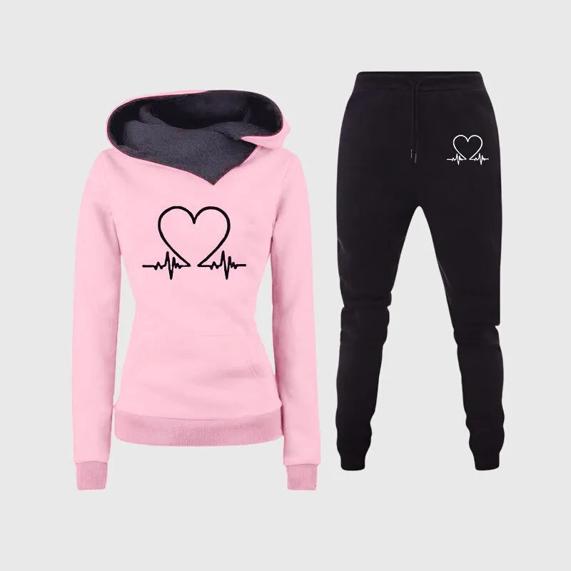 Trainingsset Damen Relaxed Fit Freizeit & Sport