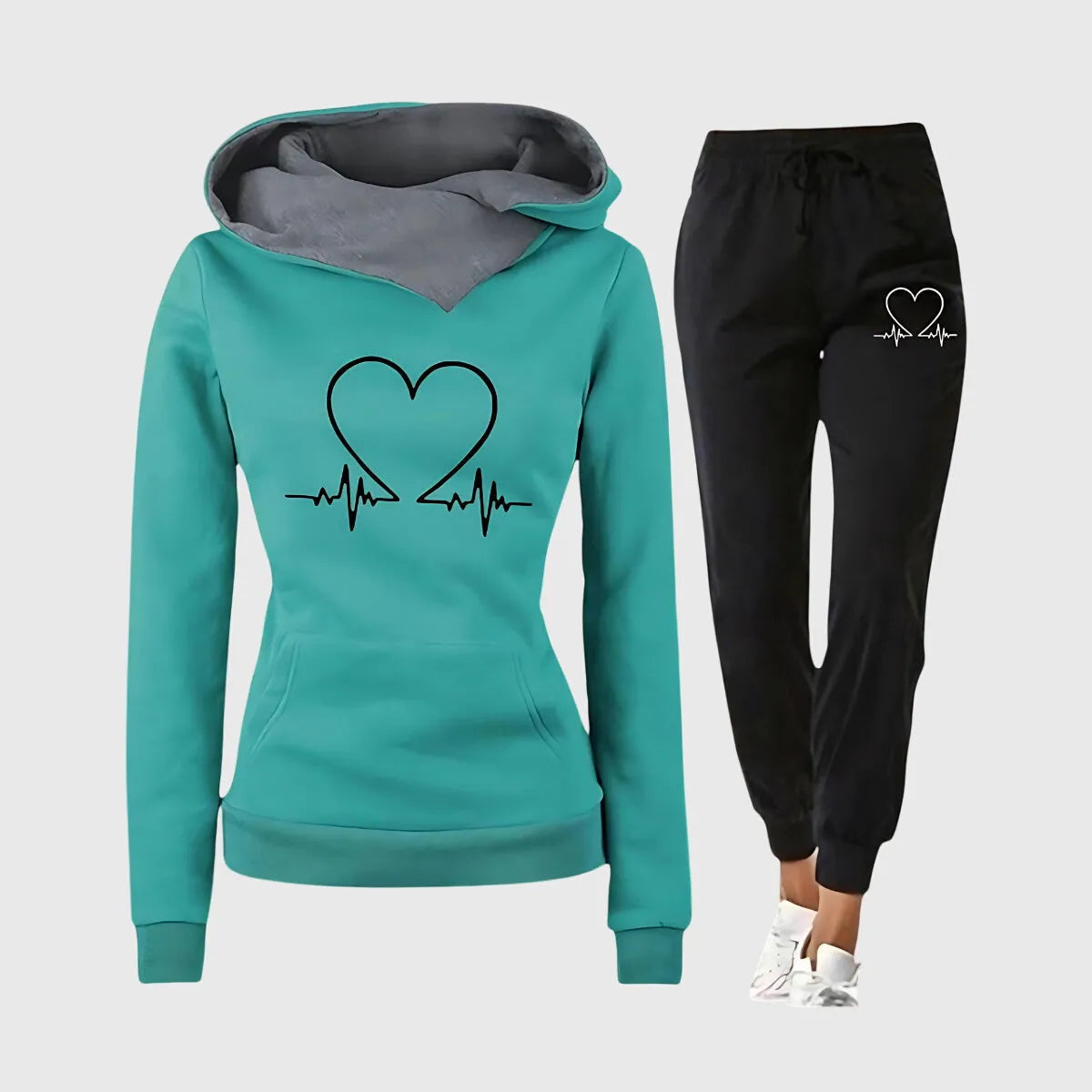 Trainingsset Damen Relaxed Fit Freizeit & Sport