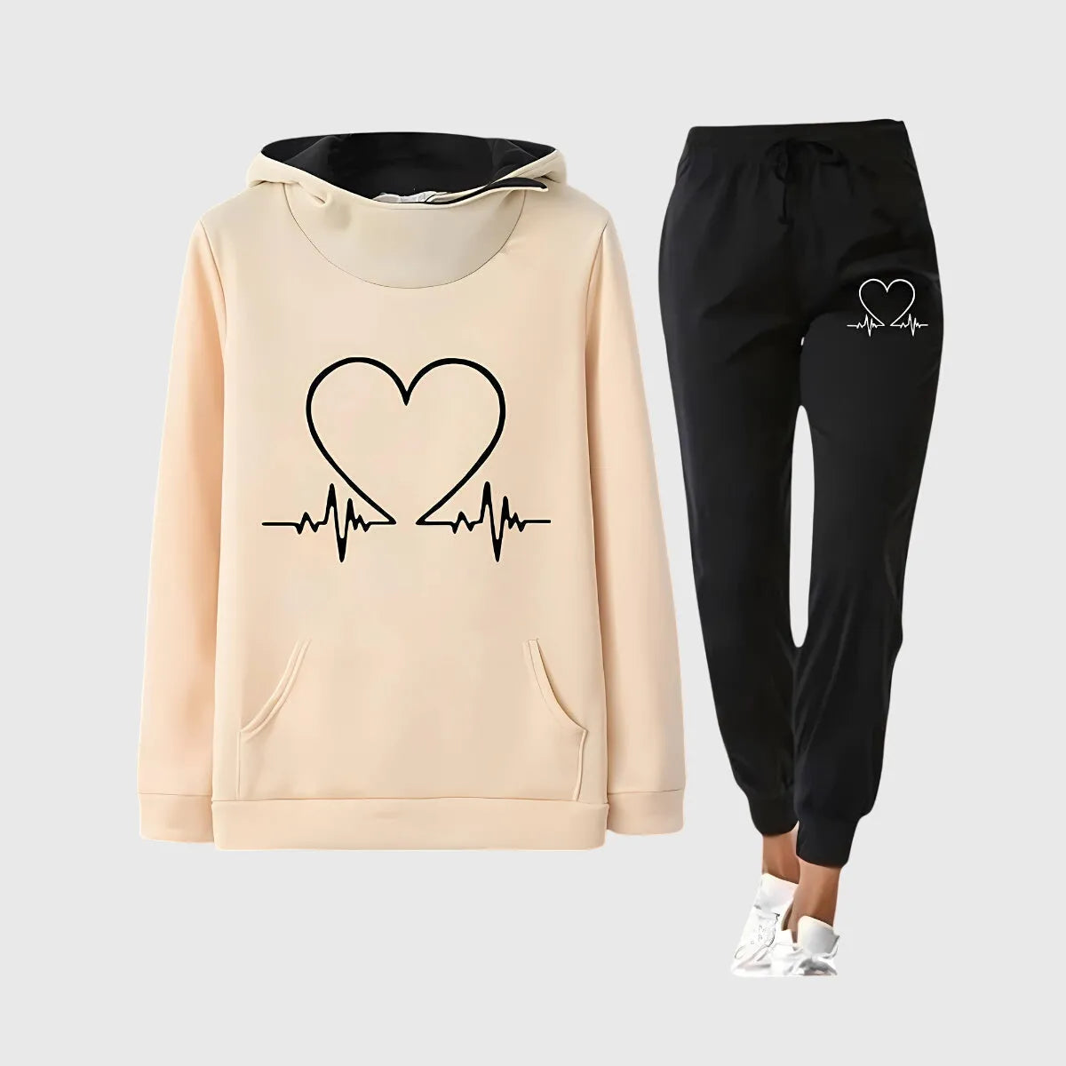Trainingsset Damen Relaxed Fit Freizeit & Sport
