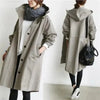 Trenchcoat Damen Locker Elegant Übergangszeit