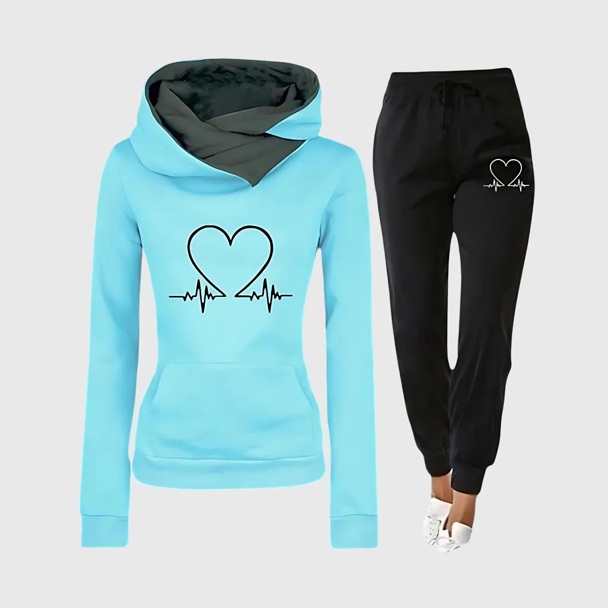 Trainingsset Damen Relaxed Fit Freizeit & Sport
