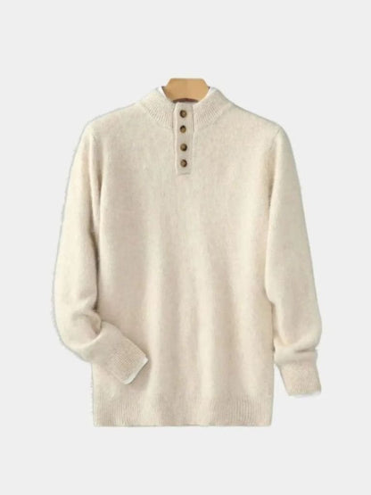 Zeitloser Luxus Cashmere Pullover von Cross & Crown