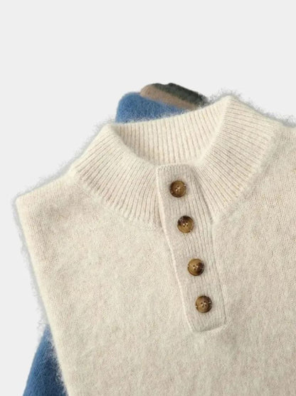 Zeitloser Luxus Cashmere Pullover von Cross & Crown