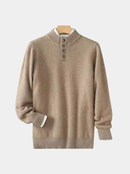 Zeitloser Luxus Cashmere Pullover von Cross & Crown