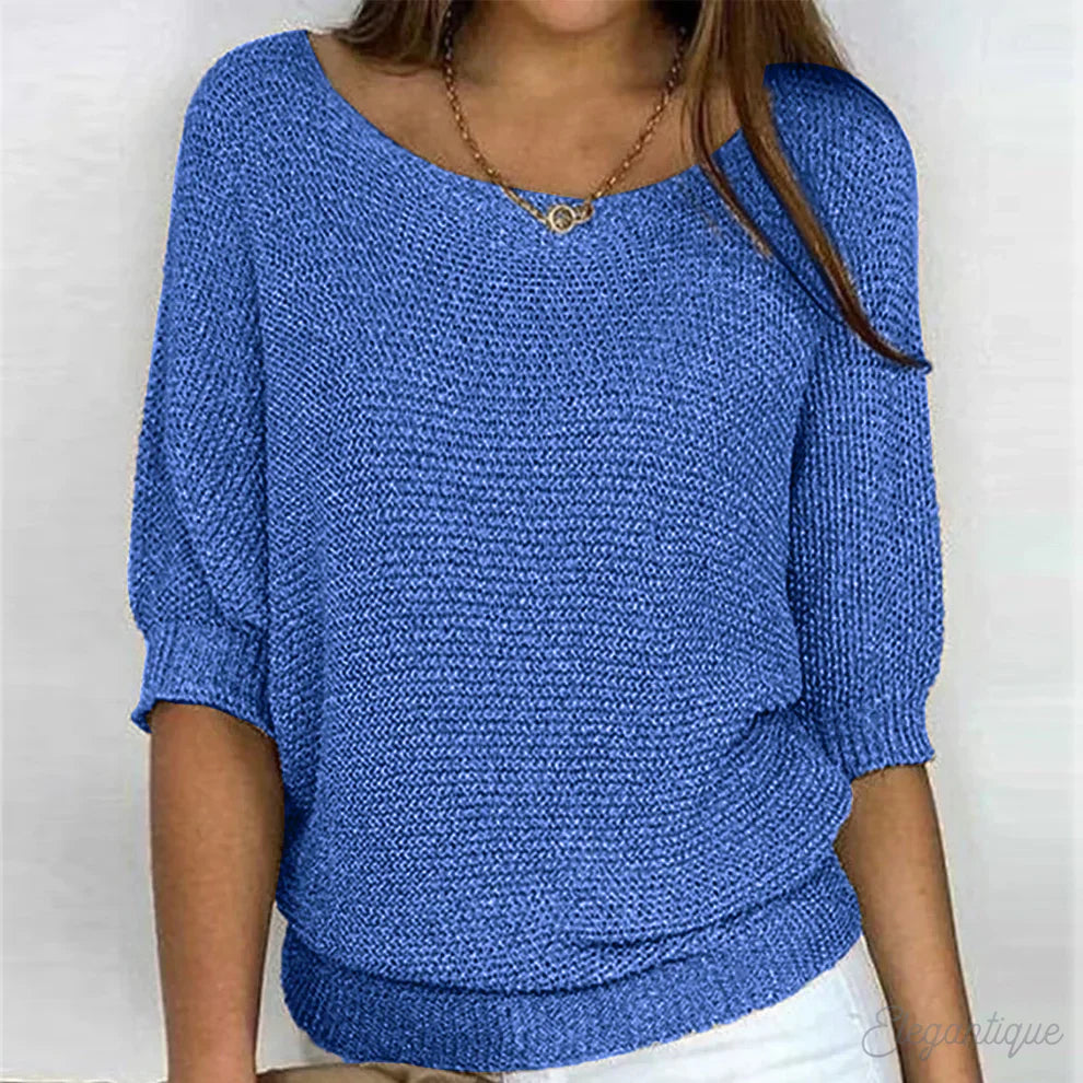 T-shirt Damen Regular Fit Übergangszeit Casual