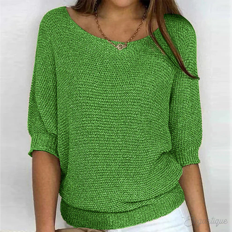 T-shirt Damen Regular Fit Übergangszeit Casual