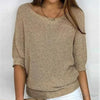 T-shirt Damen Regular Fit Übergangszeit Casual